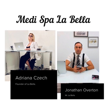 Adriana Czech and Jonathan Overton at Medi Spa La Bella